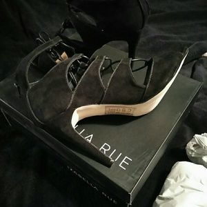 Black Open Toe Sandals